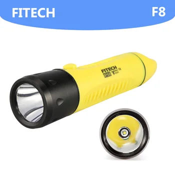 Новый оригинальный светодиодный фонарик FITECH F8 Charging Professional Diving Long Shots LED 800 люмен XML T6